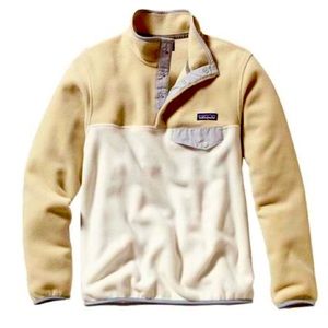 ⛰ Patagonia Biege & Gray Synchilla Fleece